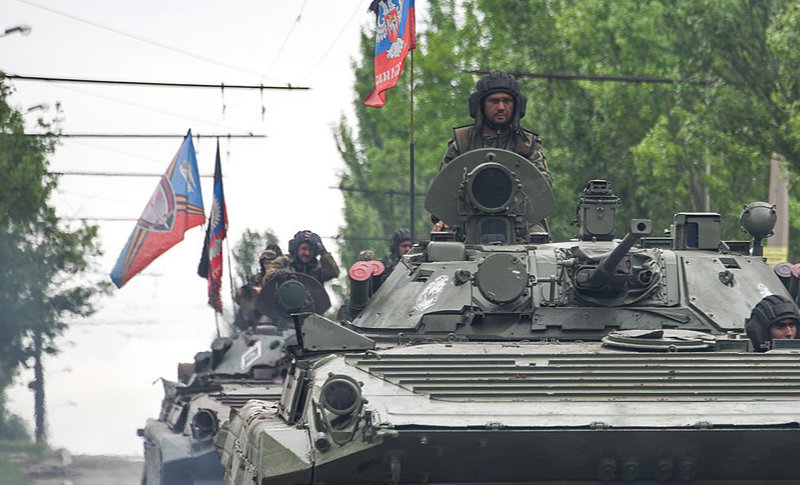 Panzer im Donbass